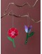 STUDIO ROOF - Hang ornamenten set Northern Tales - Folk Flower