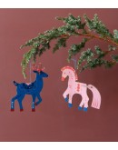 STUDIO ROOF - Hang ornamenten set Northern Tales - The Little Horse & Deer