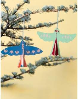 STUDIO ROOF - Hang ornamenten set Northern Tales - Nordic Birds