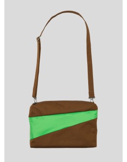 SUSAN BIJL - The New Bum Bag MEDIUM - Hazel & Greenscreen