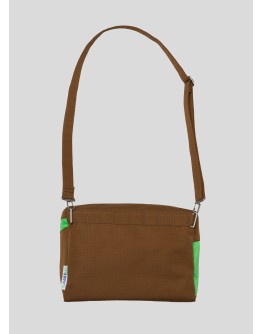 SUSAN BIJL - The New Bum Bag MEDIUM - Hazel & Greenscreen