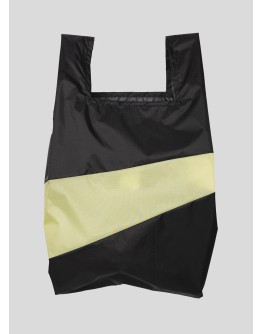 SUSAN BIJL - The New Shopping Bag LARGE - Black & Joy