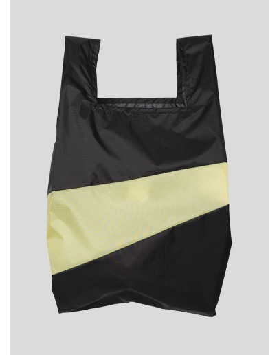 SUSAN BIJL - The New Shopping Bag LARGE - Black & Joy