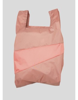 SUSAN BIJL - The New Shopping Bag LARGE - Try & Coral