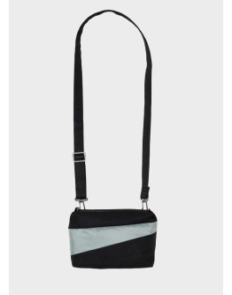 SUSAN BIJL - The New Bum Bag SMALL - Black & Grey