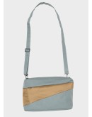 SUSAN BIJL - The New Bum Bag MEDIUM - Grey & Camel