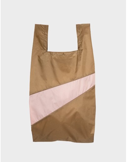 SUSAN BIJL - The New Shopping Bag MEDIUM - Camel & Tone SUSAN BIJL - The New Shopping Bag MEDIUM - Camel & Tone