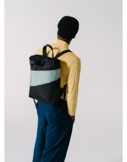 SUSAN BIJL - The New Backpack - Black & Grey