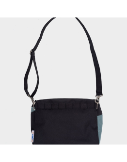 SUSAN BIJL - The New Bum Bag MEDIUM - Black & Grey