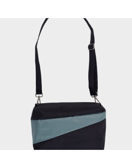 SUSAN BIJL - The New Bum Bag MEDIUM - Black & Grey