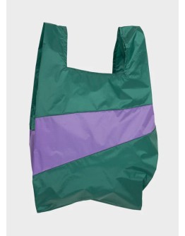 SUSAN BIJL - The New Shopping Bag LARGE - Break & Lilac