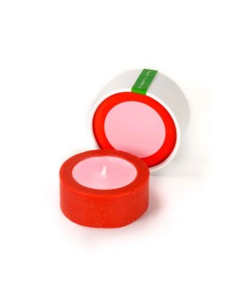 TO : FROM - Circle candle Strawberry