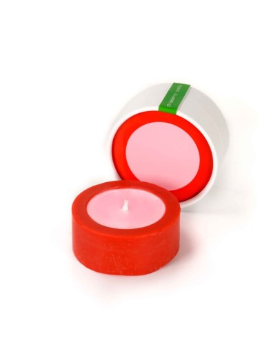 TO : FROM - Circle candle Strawberry