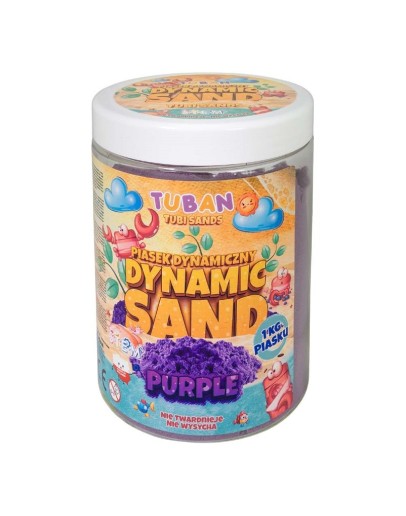 TUBAN - Dynamic sand – purple 1kg