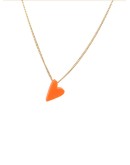 TURINA - Necklace #lovedbyme TURINA edition lovedbyme - Fluo red