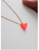 TURINA - Necklace #lovedbyme TURINA edition lovedbyme - Fluo red