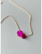 TURINA - Necklace MINI-Lilac Gold