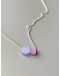 TURINA - Necklace MINI-Lilac Silver