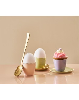 URBAN NATURE CULTURE - Good Morning Egg Cups - Lila, Set of 2, in gift pack