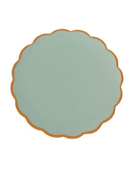 URBAN NATURE CULTURE - Good Morning Plate - Sculpted - Celadon