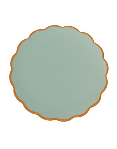 URBAN NATURE CULTURE - Good Morning Plate - Sculpted - Celadon