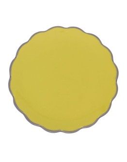 URBAN NATURE CULTURE - Good Morning Plate - Sculpted - Lime light