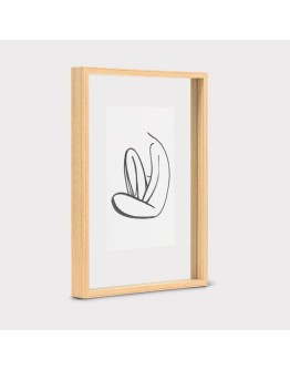 URBAN NATURE CULTURE - Photo Frame Floating Aesthetic L - Natural