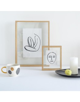 URBAN NATURE CULTURE - Photo Frame Floating Aesthetic L - Natural