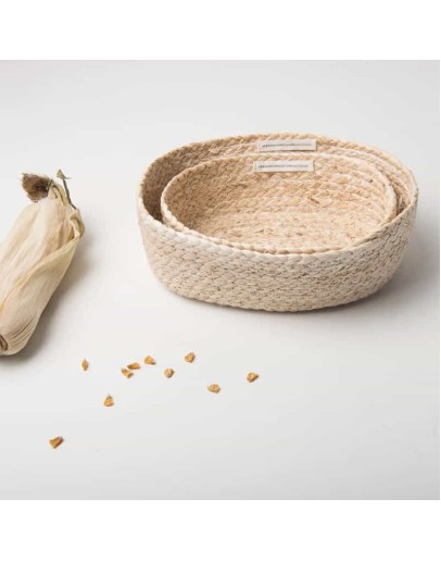 URBAN NATURE CULTURE - Set of 2 Corn Baskets