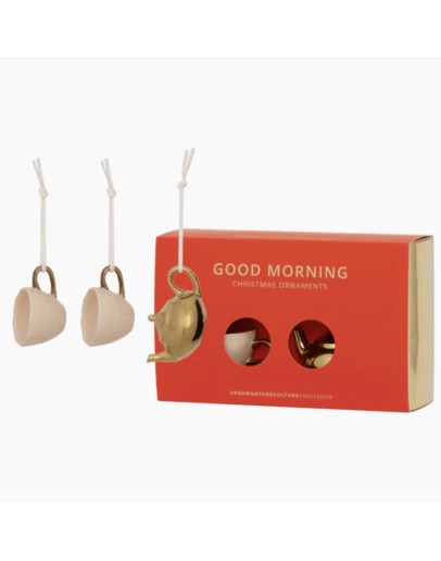 URBAN NATURE CULTURE - Good Morning Christmas in giftpack - Pink and gold URBAN NATURE CULTURE - Good Morning Christmas in giftpack - Pink and gold