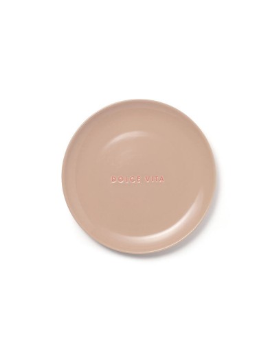 VONDELS - Gebaksbord DOLCE VITA - Beige ø16cm