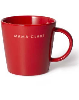 VONDELS - Theekop MAMA CLAUS - Red 350 ml