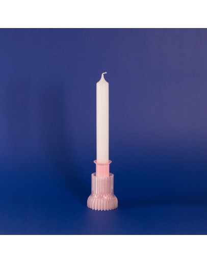 WARREN & LAETITIA - Double candleholder 2.21 - Lichtroze