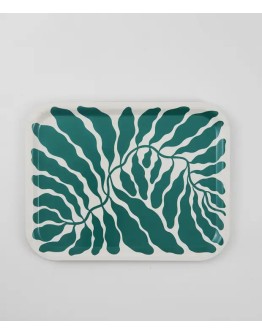 WRAP - Dienblad Green leaves